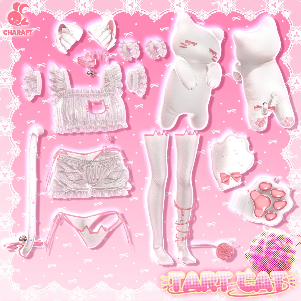 🔥50%SALE🔥 🧁 Tart_Cat 🧁 - 【15アバター対応】