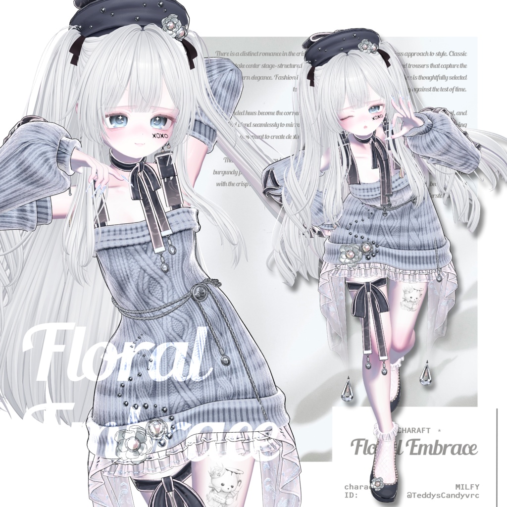 【🔥 セール🔥 】 - 🌸 Floral_Embrace 🌸 - 【15アバター対応】