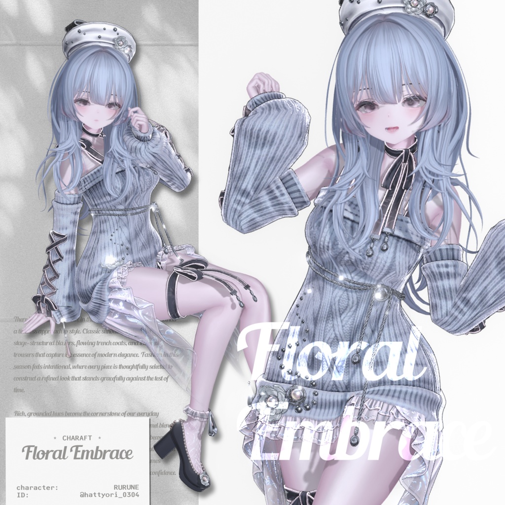 【🔥 セール🔥 】 - 🌸 Floral_Embrace 🌸 - 【15アバター対応】