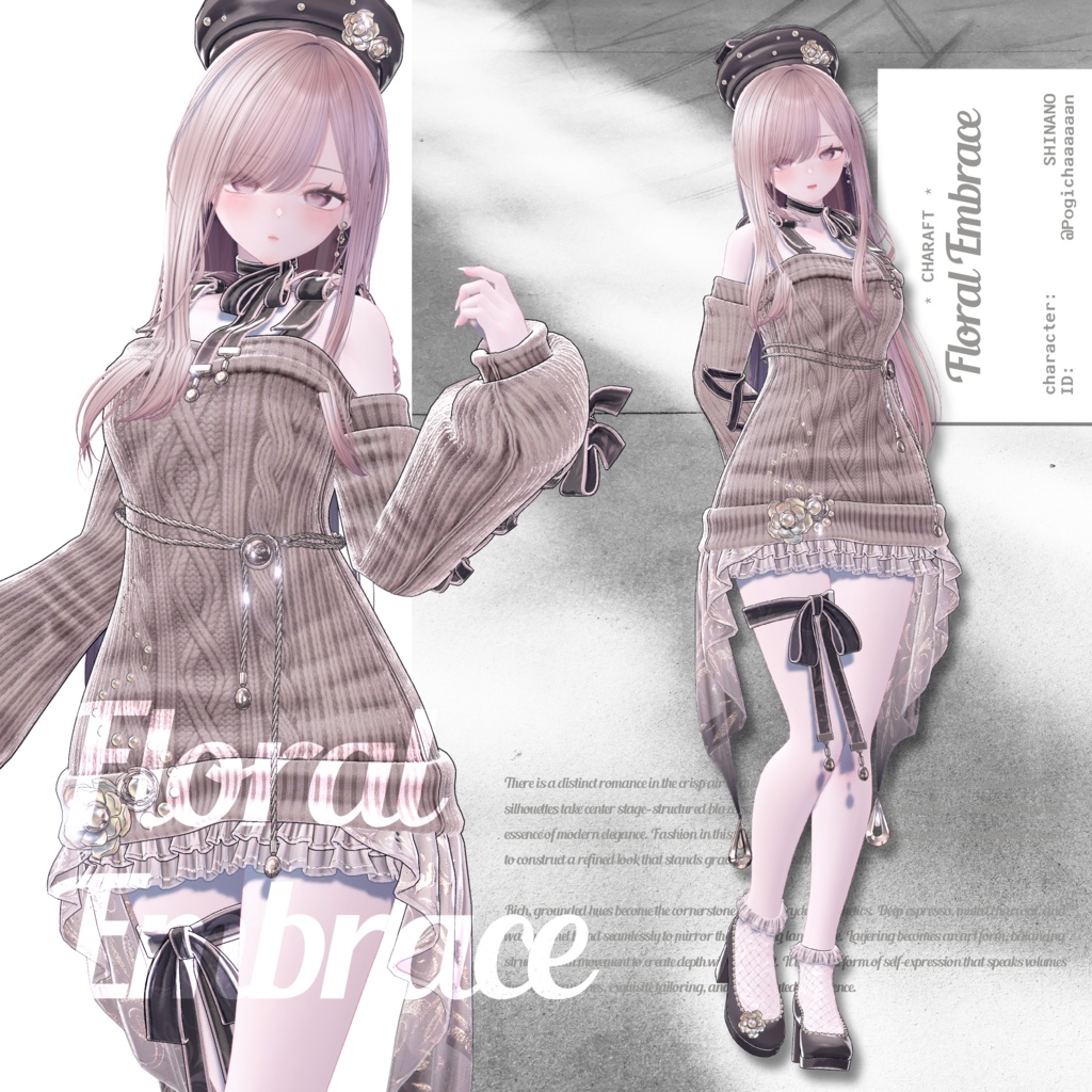 【🔥 セール🔥 】 - 🌸 Floral_Embrace 🌸 - 【15アバター対応】