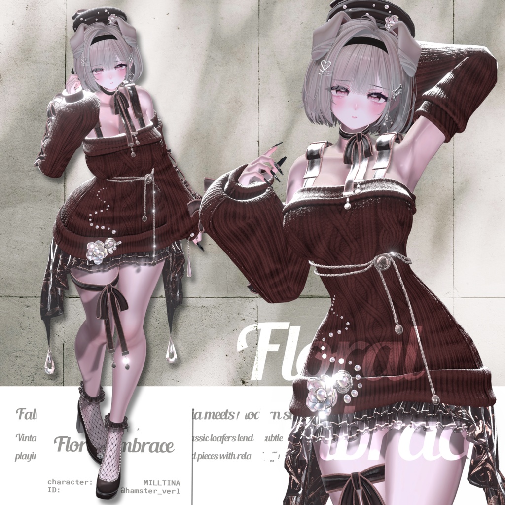 【🔥 セール🔥 】 - 🌸 Floral_Embrace 🌸 - 【15アバター対応】