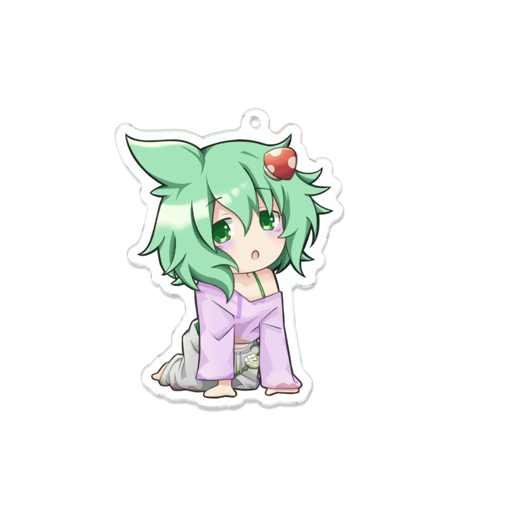 不健康ちゃんアクリルキーホルダー