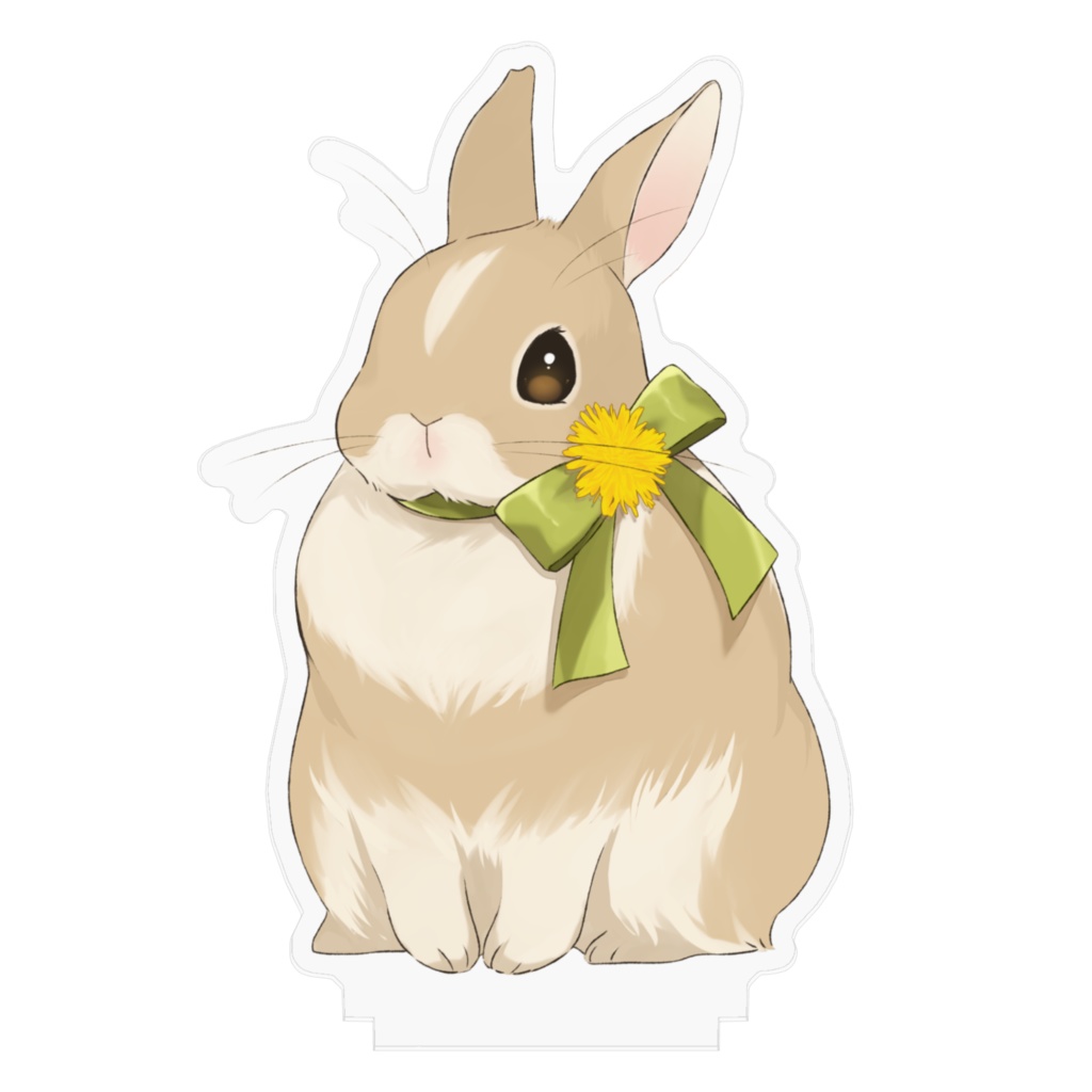 ぽむちとおでかけアクリルフィギュア