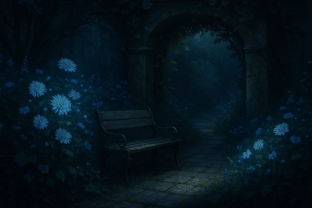 夜に咲く、魔女の庭 – 背景素材集(第一頁)