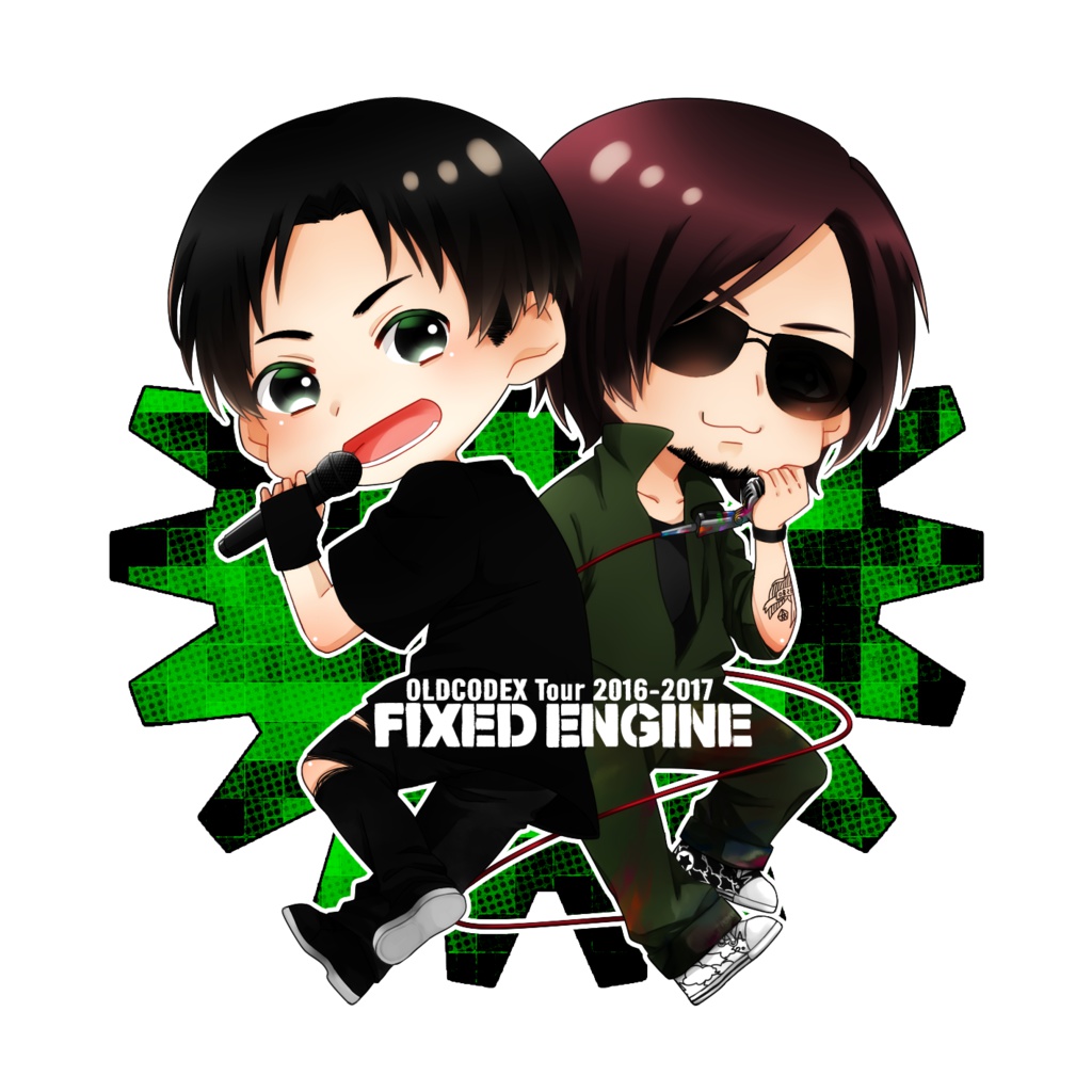 OCDアクリルキーホルダー