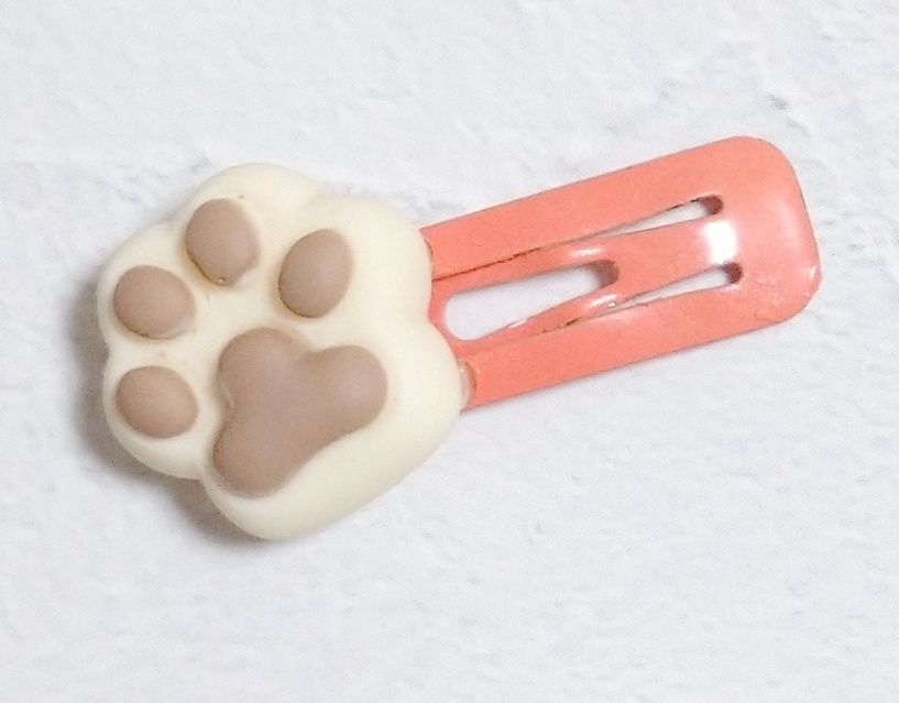 ぬいぐるみ用 小物 ぬいぐるみ小物 ヘアピン 肉球