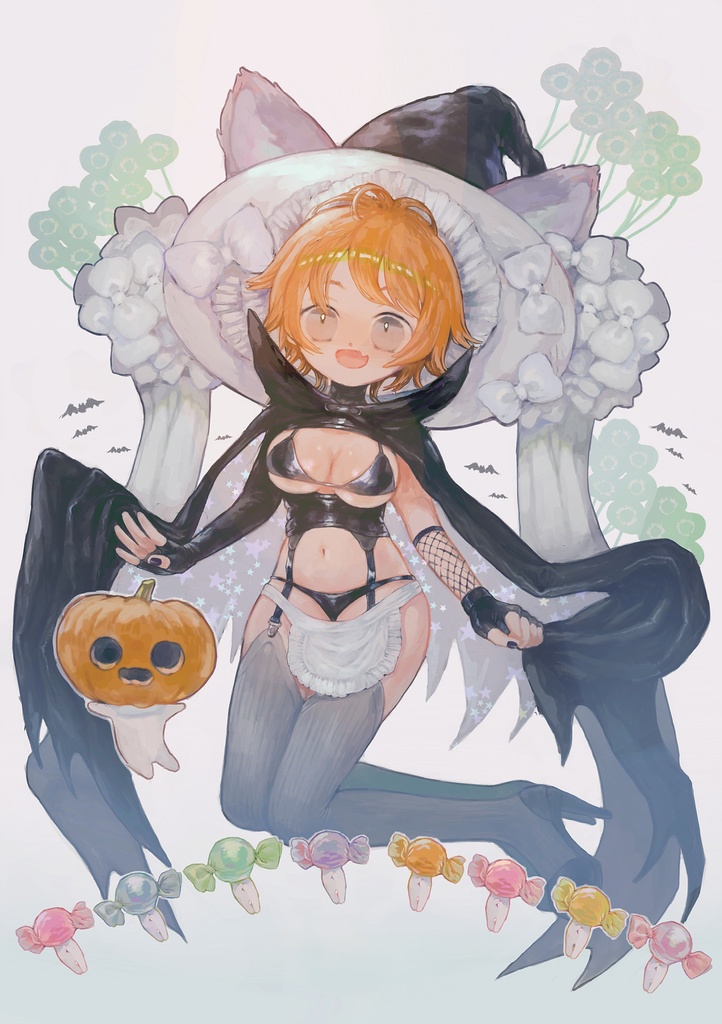 イラストカード(A5) 魔女