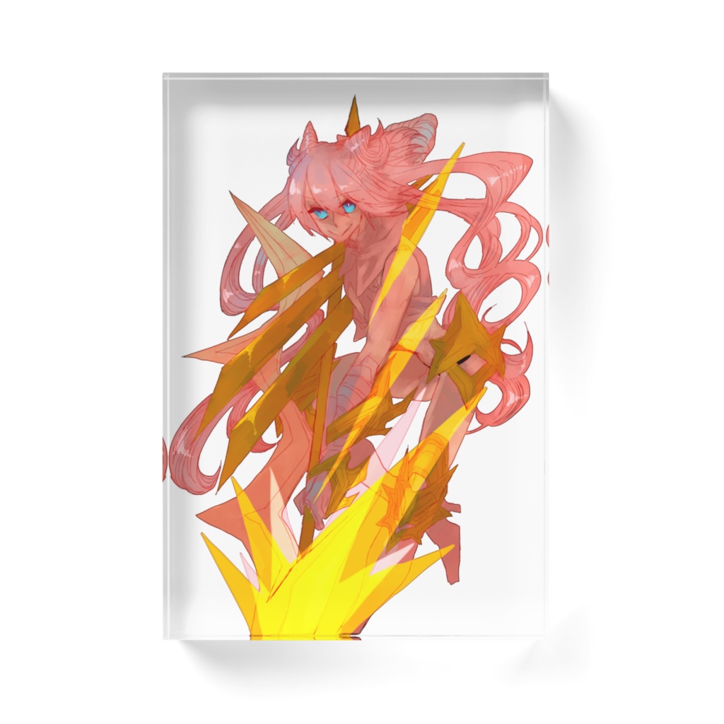 るしふぁーちゃんアクリルブロック