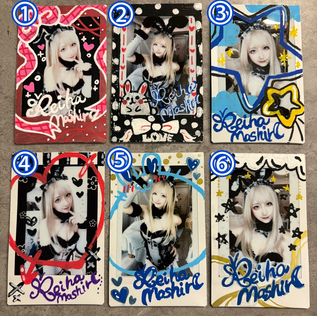 選べる落書きチェキ1枚