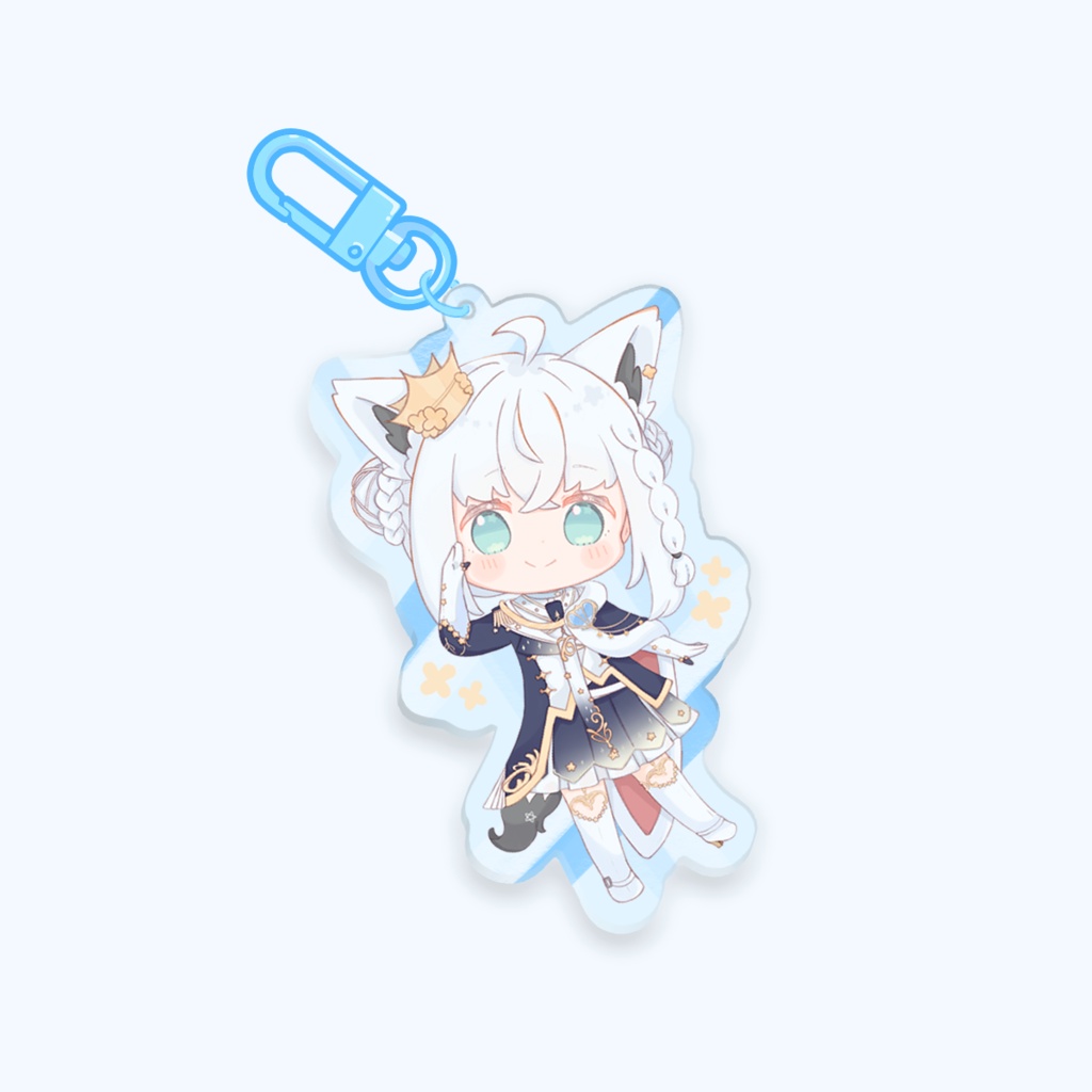 ホロクル11th　白上フブキ(キングダム)　アクリルキーホルダー