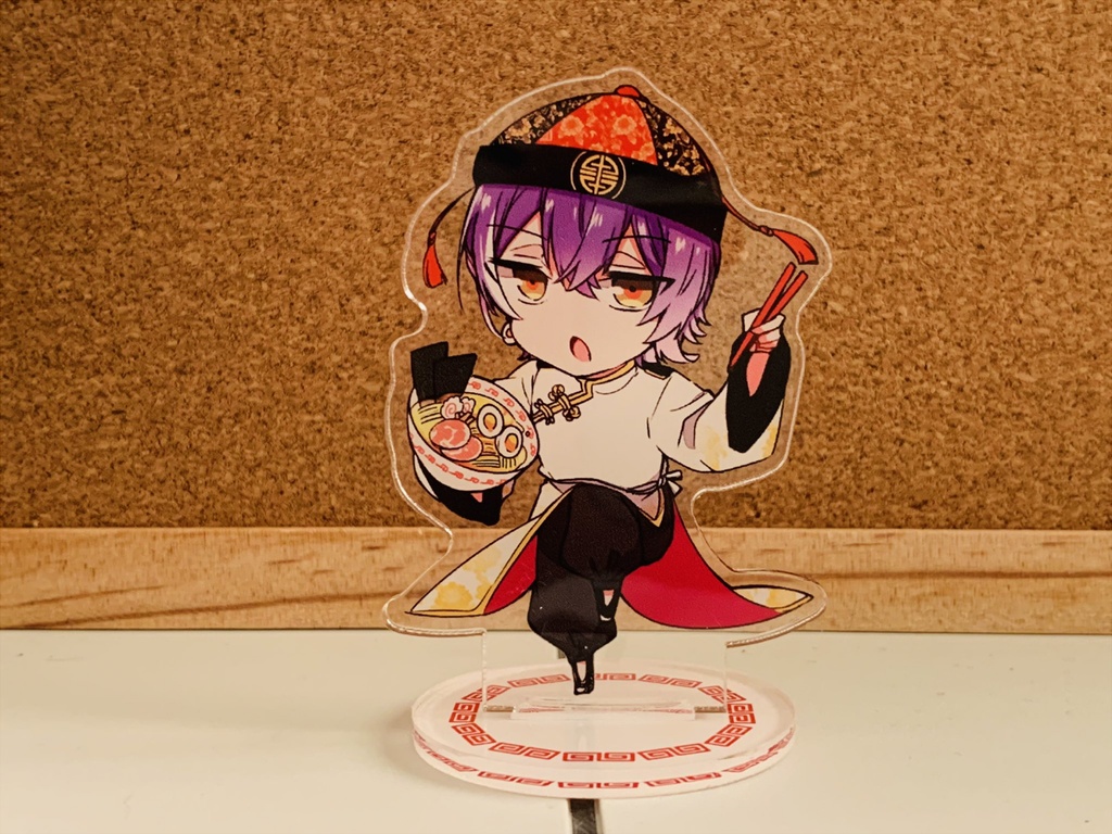 中華風アクリルスタンド　ダンプティ