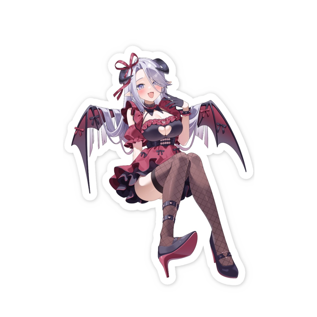 辻野ねむる3周年記念 スマホステッカー