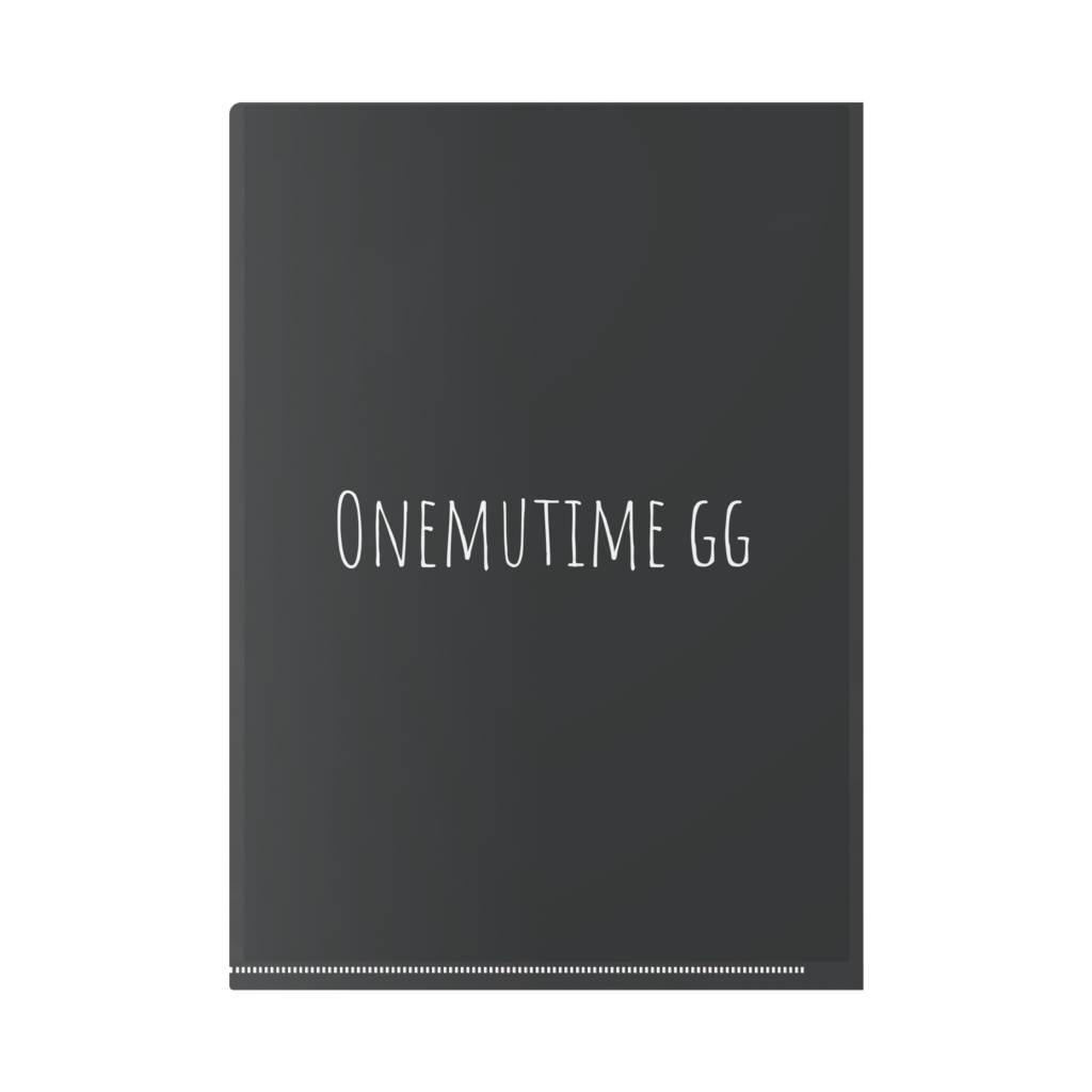 辻野ねむる3周年記念 クリアファイル