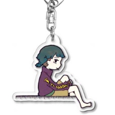 アクリルキーホルダー:『自分の物差しがあれば充分。』