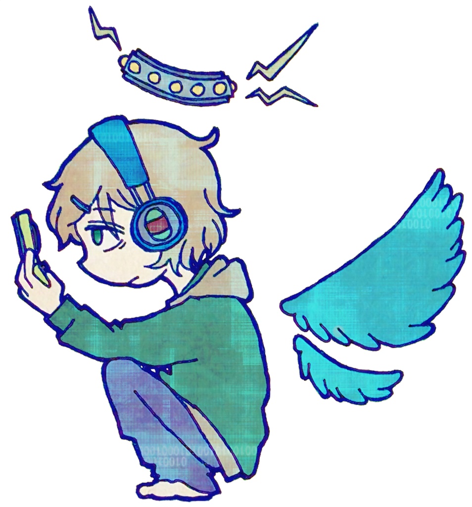 アクリルキーホルダー:『otherworldly』