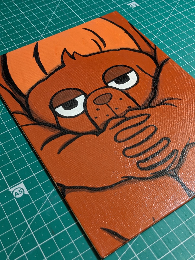 原画「被り物」