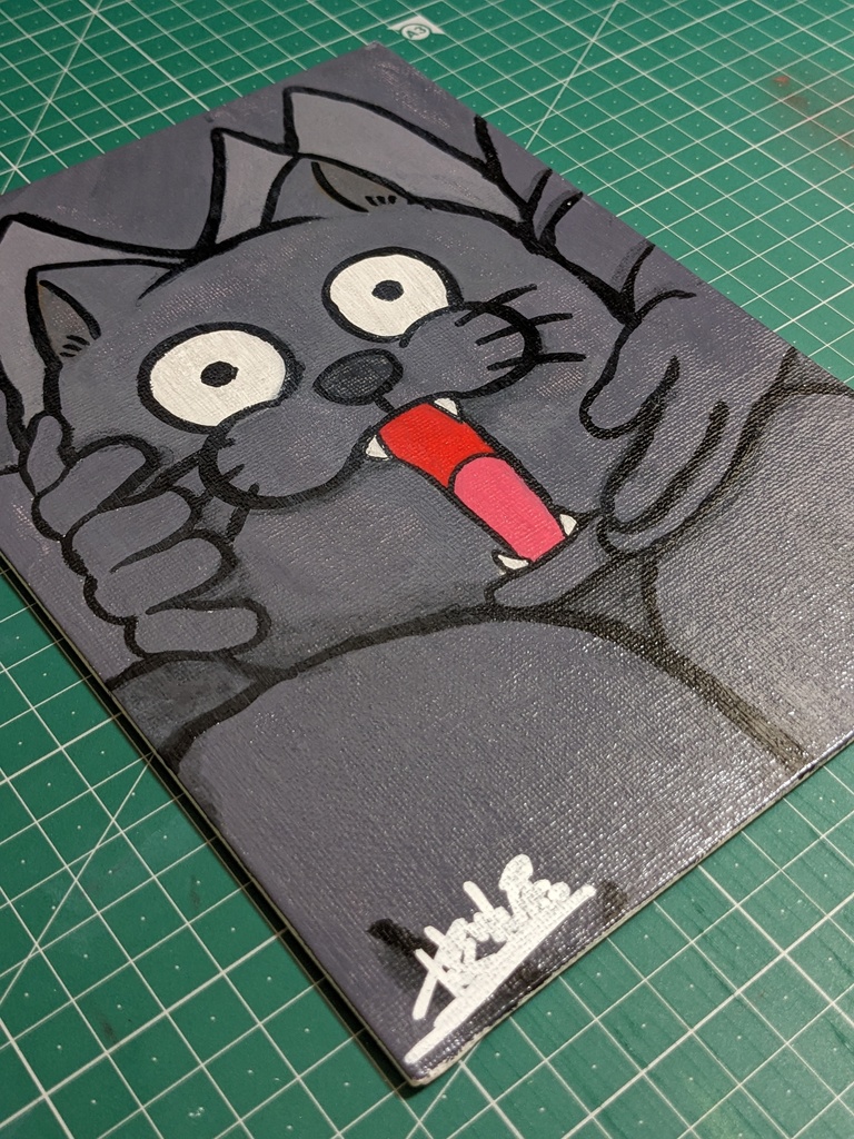 原画「被り物」