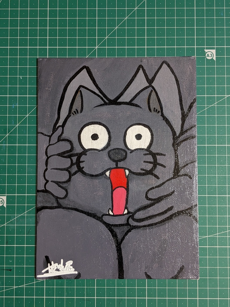 原画「被り物」