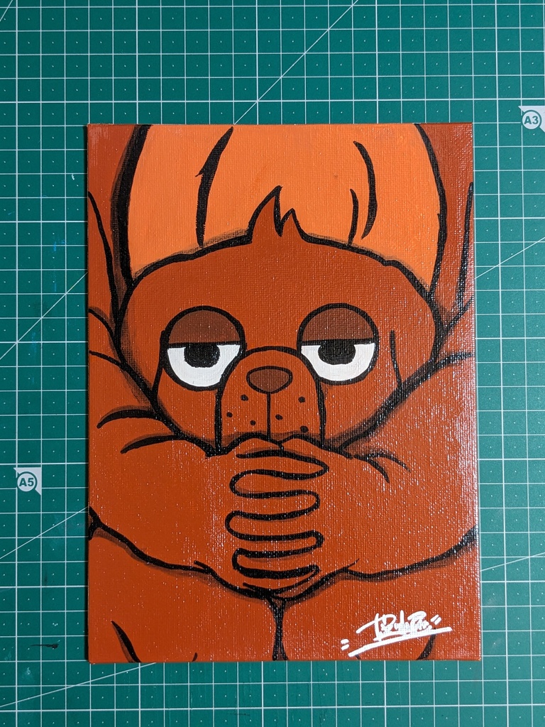 原画「被り物」