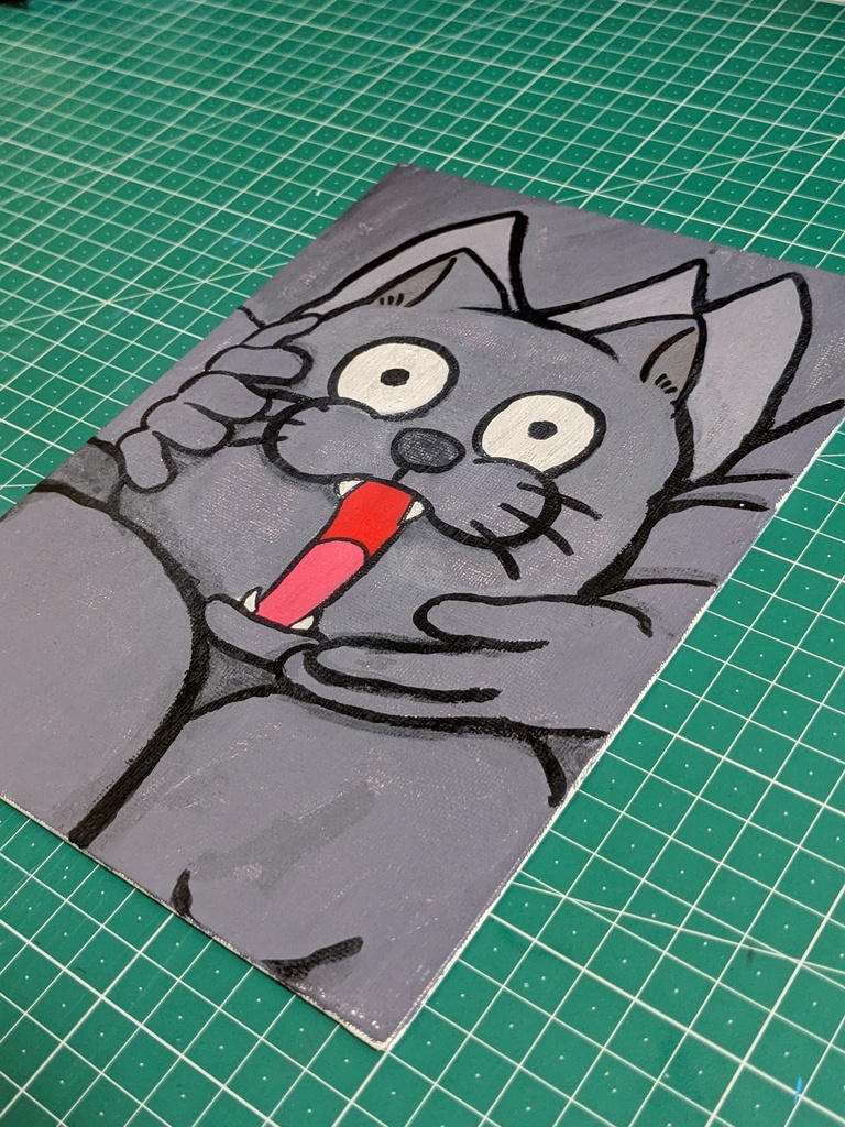 原画「被り物」