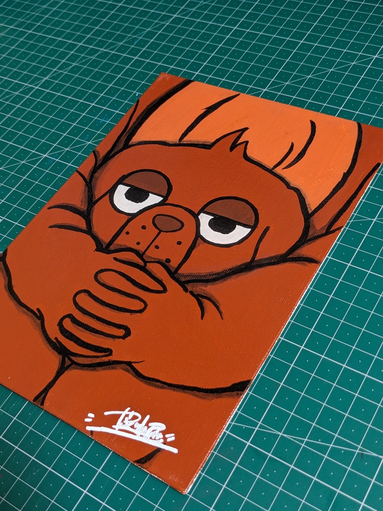 原画「被り物」