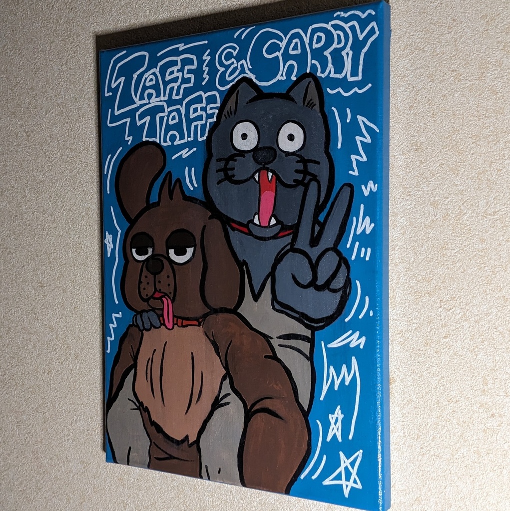 原画「ピース!!!!」