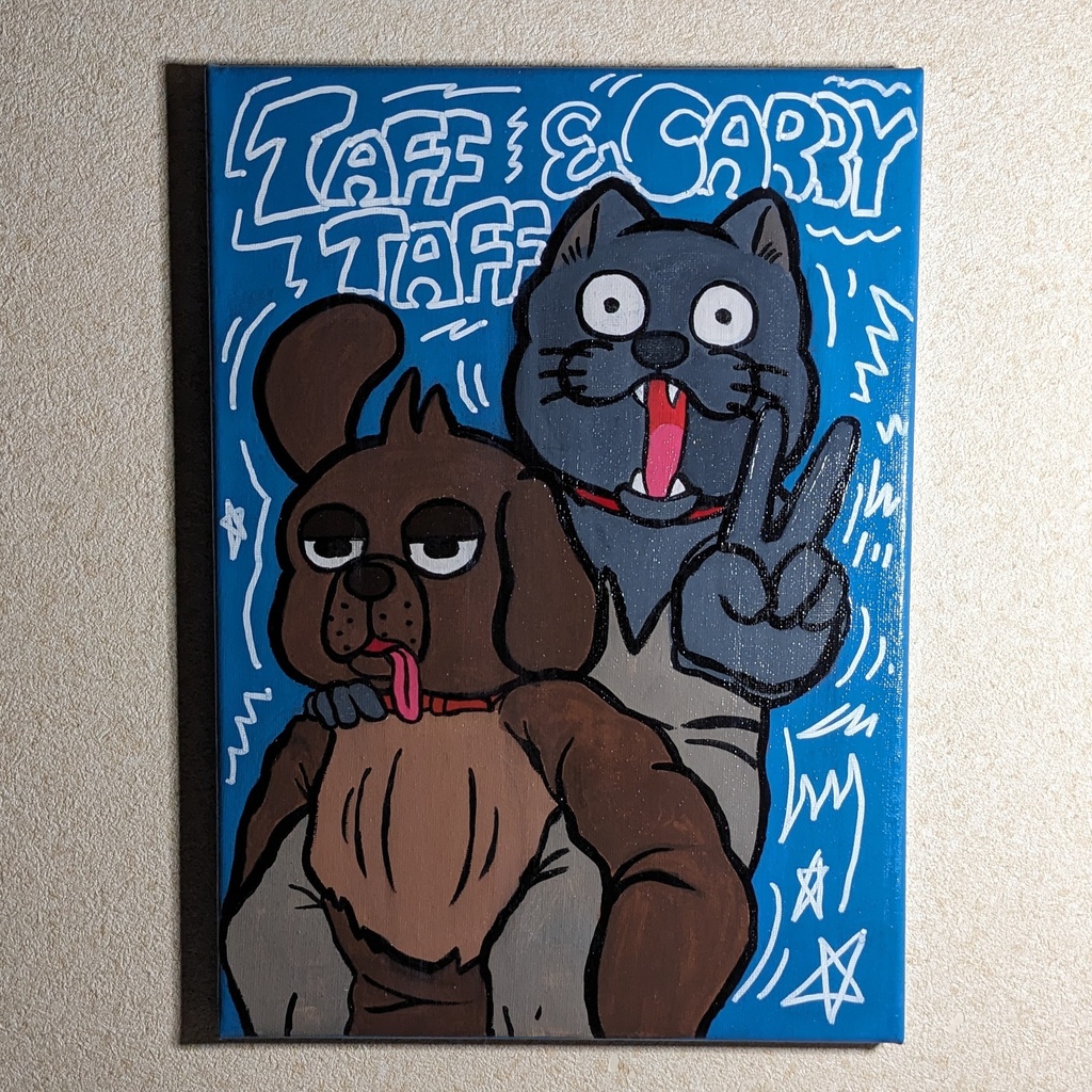 原画「ピース!!!!」