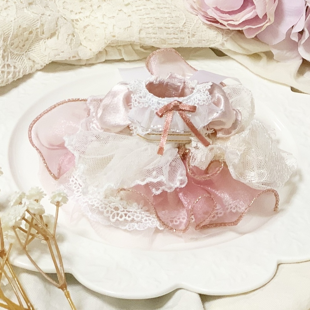 フワッと花びら揺らめくふんわりお花の妖精ドレス