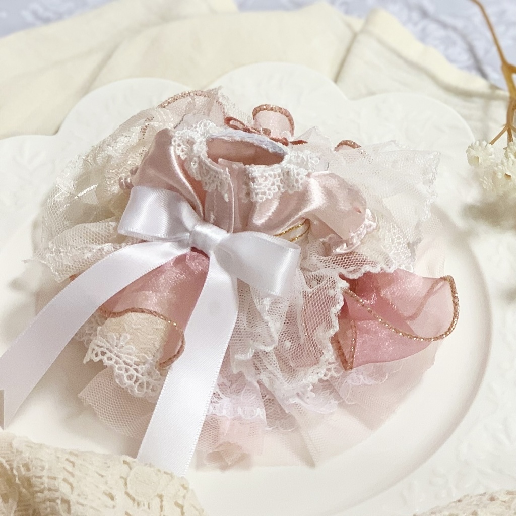 フワッと花びら揺らめくふんわりお花の妖精ドレス