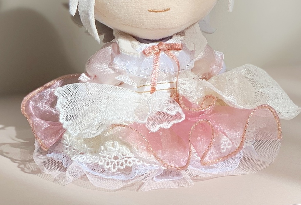 フワッと花びら揺らめくふんわりお花の妖精ドレス