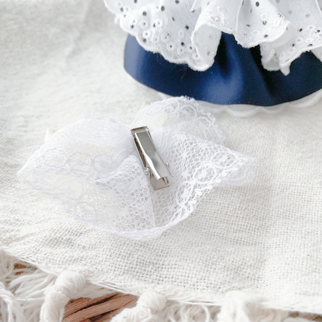 ドット柄フリルパティードレス