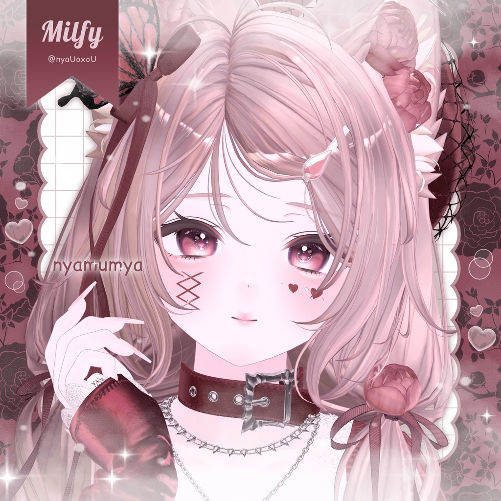 〖 無料 / Free 〗 ୨୧ Darling Bow Heart ♡