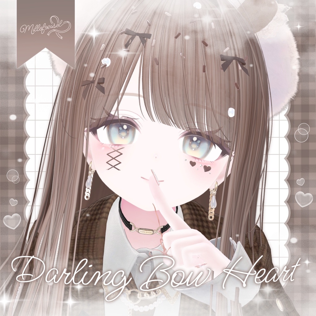 〖 無料 / Free 〗 ୨୧ Darling Bow Heart ♡