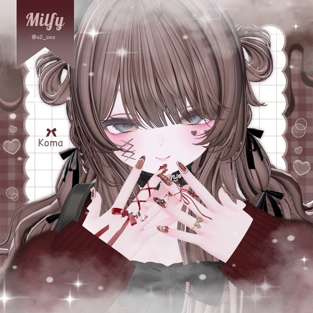 〖 無料 / Free 〗 ୨୧ Darling Bow Heart ♡