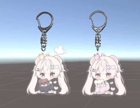 Millefeeasel アクリルキーホルダー