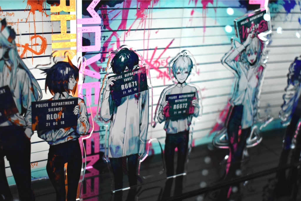 マグショットアクリルスタンド