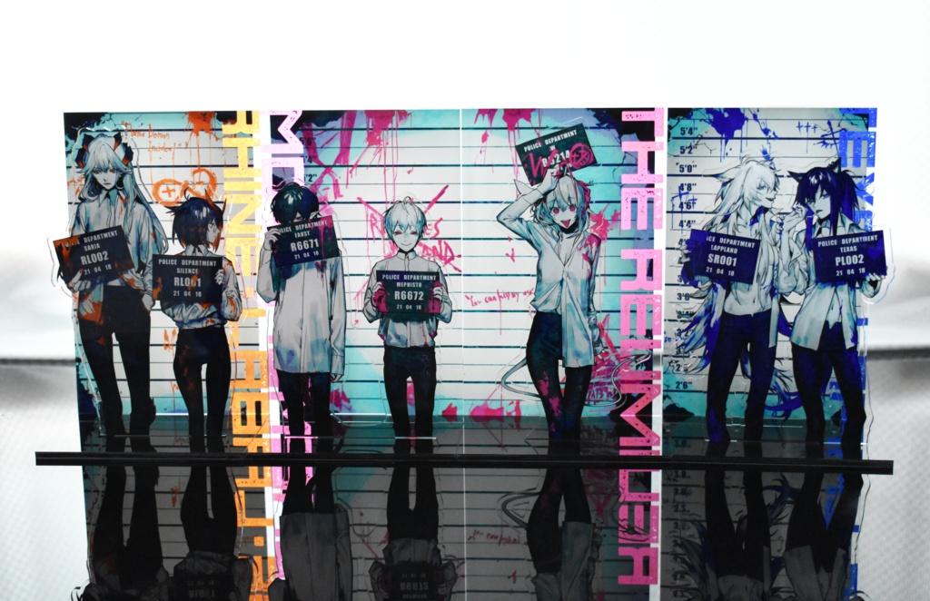 マグショットアクリルスタンド