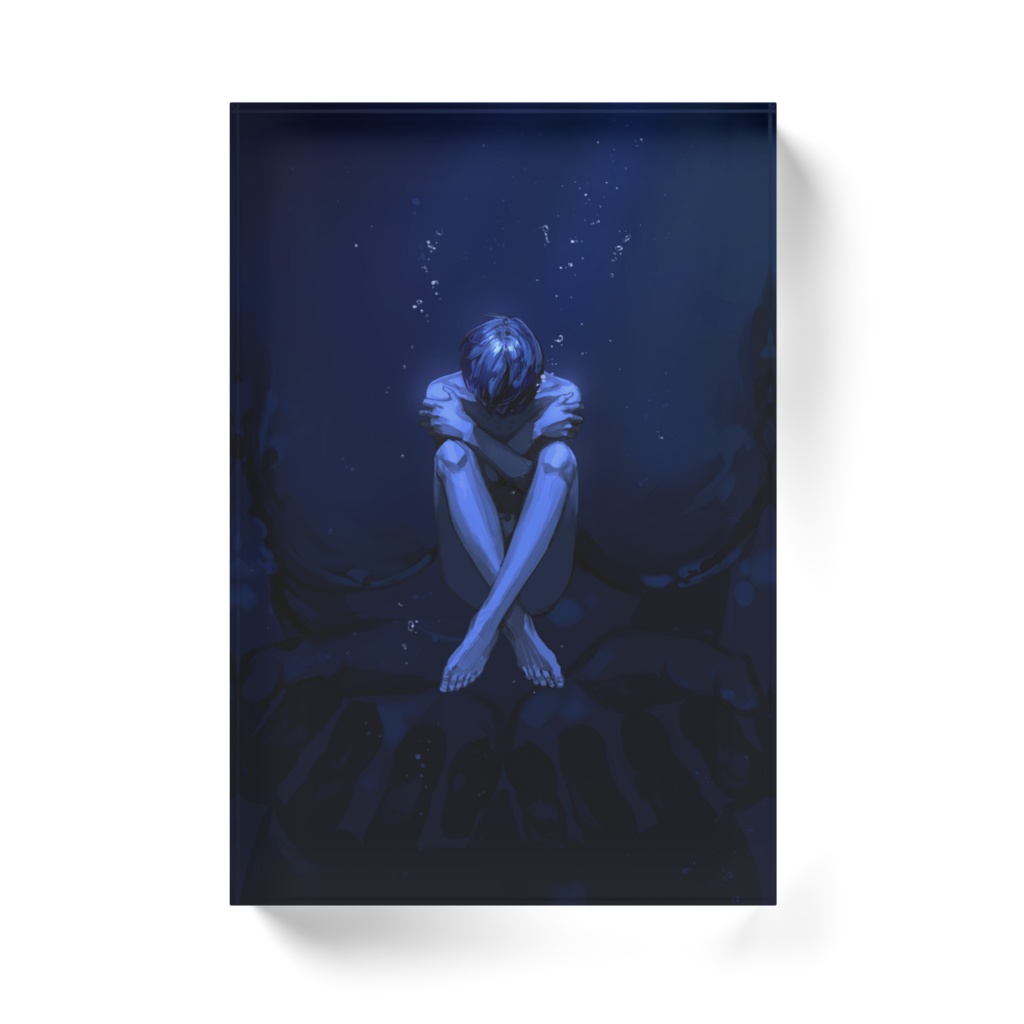 アクリルブロック 抱擁