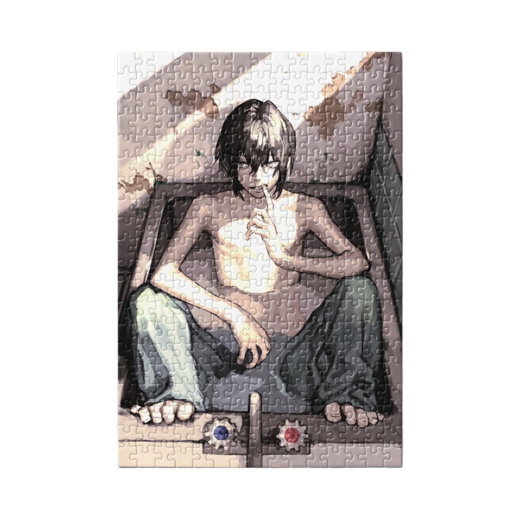 ジグソーパズル バスタブの少年