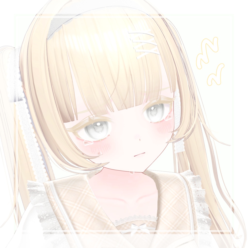 【Flare】フレア用 まつ毛&眉毛テクスチャ Makeup_Eyelash Eyebrow_texture