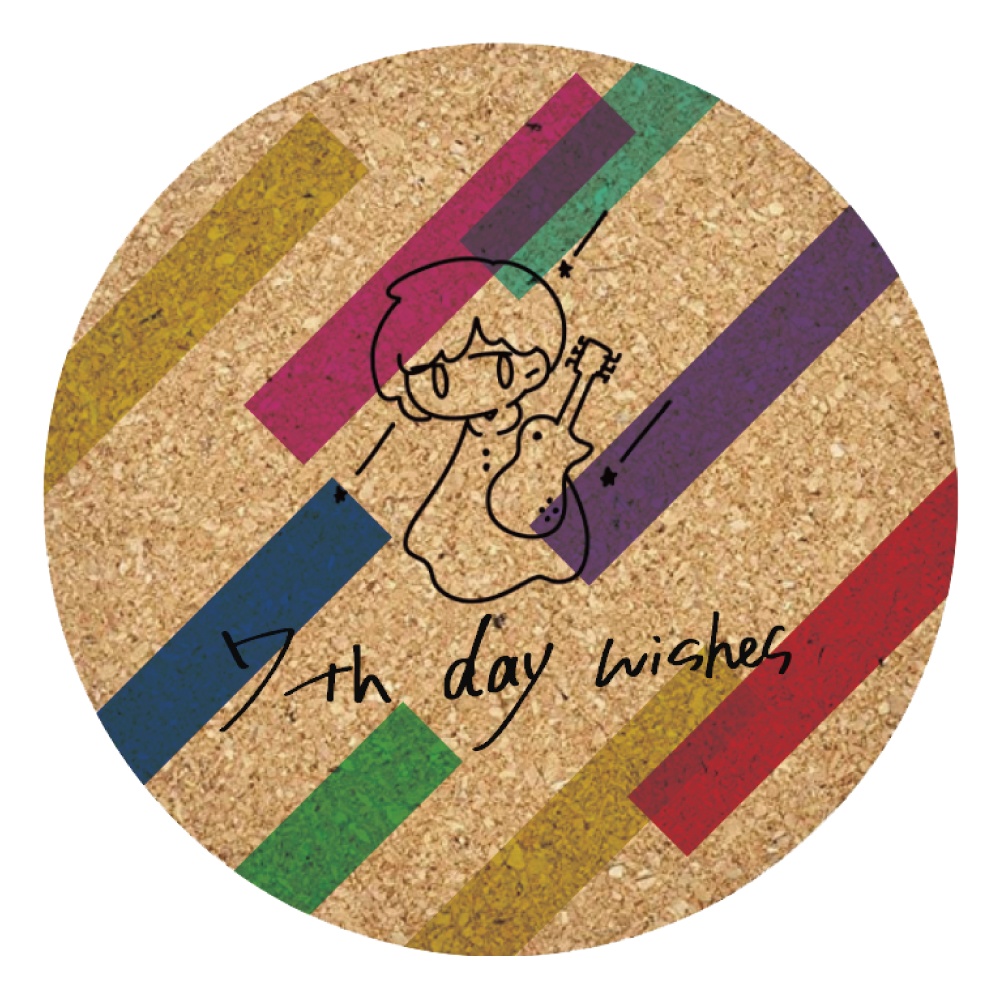『7th day wishes』コースター