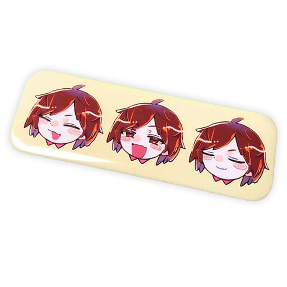 こばやし三兄弟缶バッジ