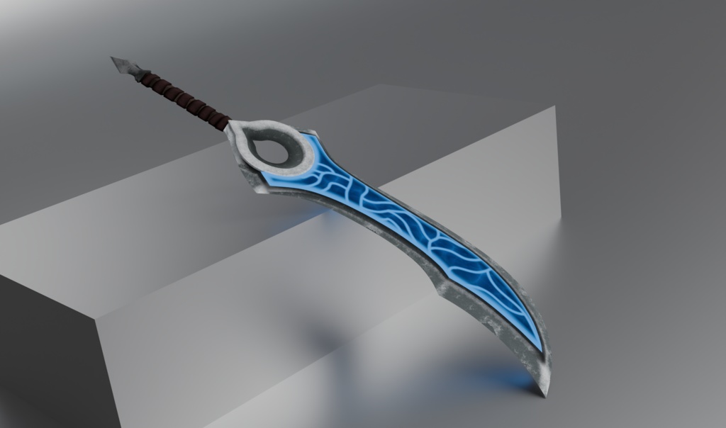 Siku_Sword (VRChat,Audiolink,Emission,Matcap)