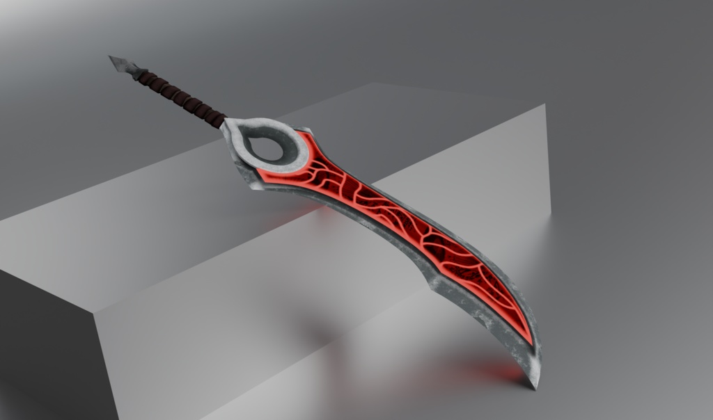 Siku_Sword (VRChat,Audiolink,Emission,Matcap)