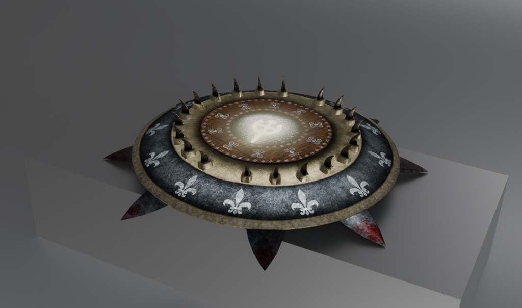 Trothus Sword/Shield (VRChat,Audiolink,Emission,Matcap)