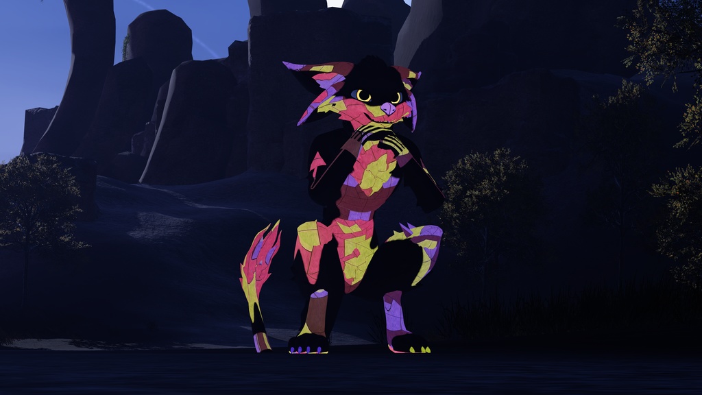 Deuzear Ruhas Texture FREE (VRChat,Audiolink,Emission,Matcap)