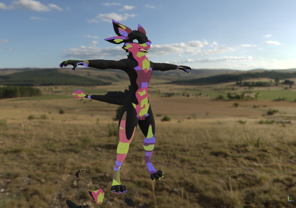 Deuzear Ruhas Texture FREE (VRChat,Audiolink,Emission,Matcap)