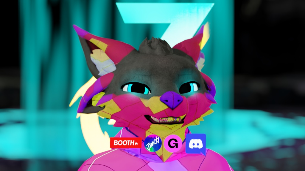 Deuzear Ruhas Texture FREE (VRChat,Audiolink,Emission,Matcap)