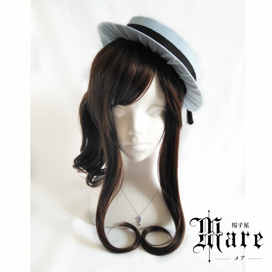 香水瓶イメージ ミニカンカン帽「N゚9 -ice blue-」