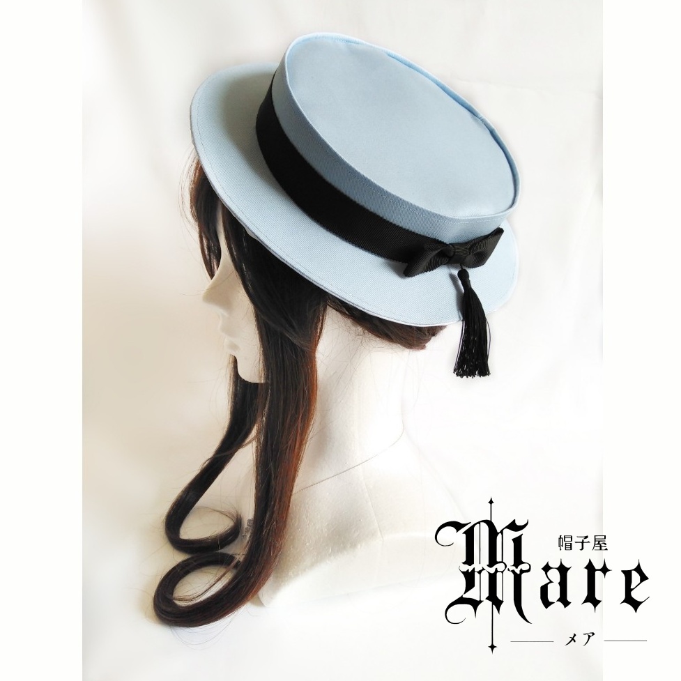 香水瓶イメージ ミニカンカン帽「N゚9 -ice blue-」